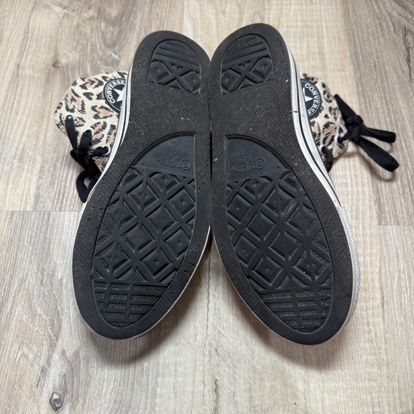 Converse chuck taylor all star EVA platform leopard cat print junior‎ size 4 - Picture 4 of 5